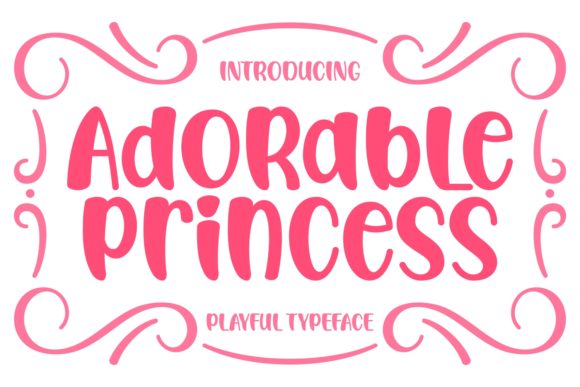 Adorable Princess: A Display Font That Delivers Dreamy Impact