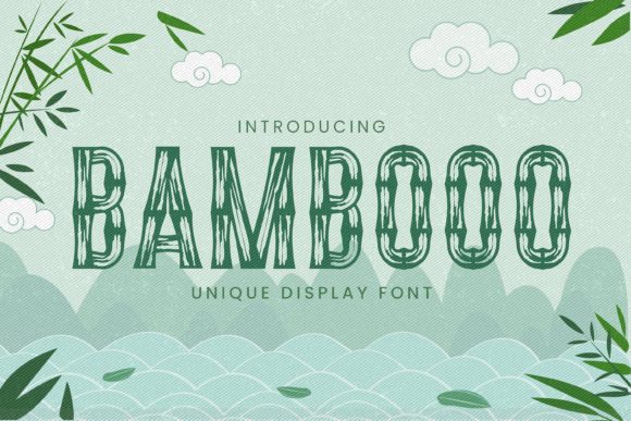 Bambooo: A Display Font for Editorial Charm and Clarity