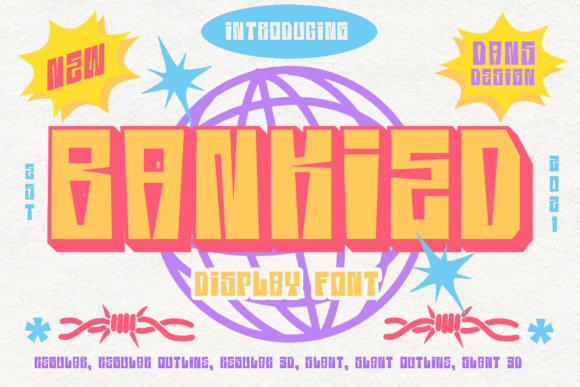 Bankied: A Bold Display Font for Editorial Impact