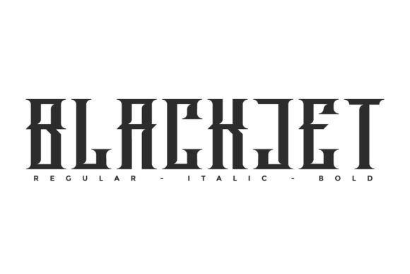 Blackjet: A Bold Display Font That Elevates Real Business Branding