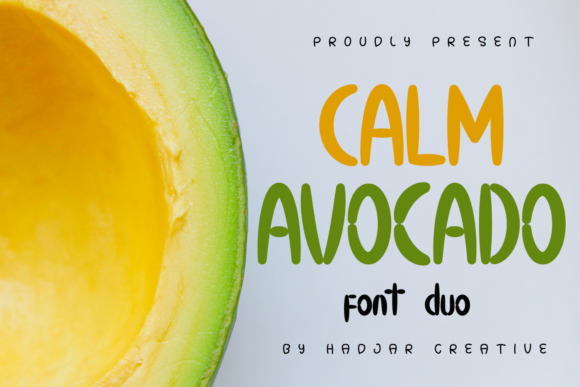 Calm Avocado: A Friendly Display Font for Modern Web Design