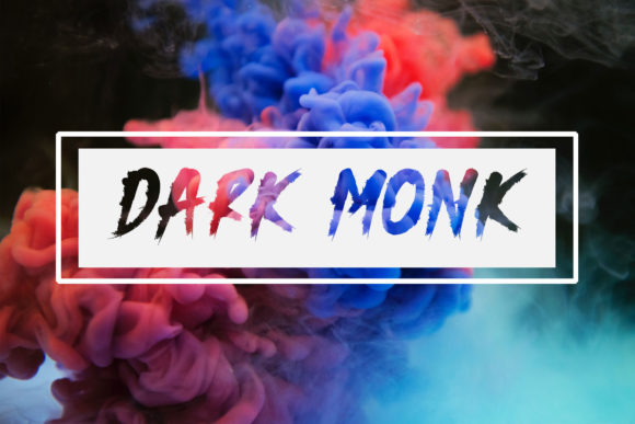 Dark Monk: A Hand-Drawn Display Typeface That Elevates Digital Branding