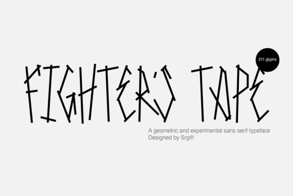 Fighter s Tape: A Display Font with Grit and Grace