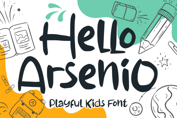 Hello Arsenio: A Playful Display Font That Elevates Small Business Branding