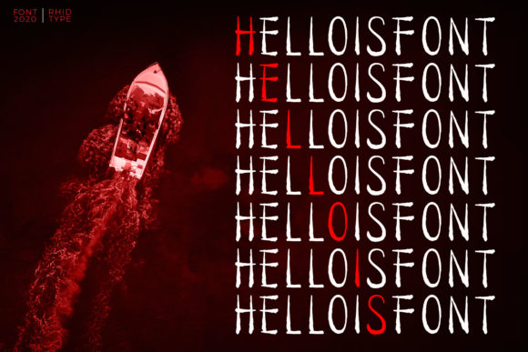 Hellois Font: A Bold Display Typeface for Halloween & Thematic Digital Experiences