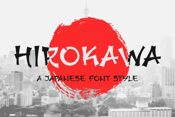 Hirokawa: A Bold Japanese-Inspired Display Font for Scroll-Stopping Campaigns