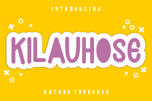 Kilauhose: A Display Font That Makes Handmade Details Shine