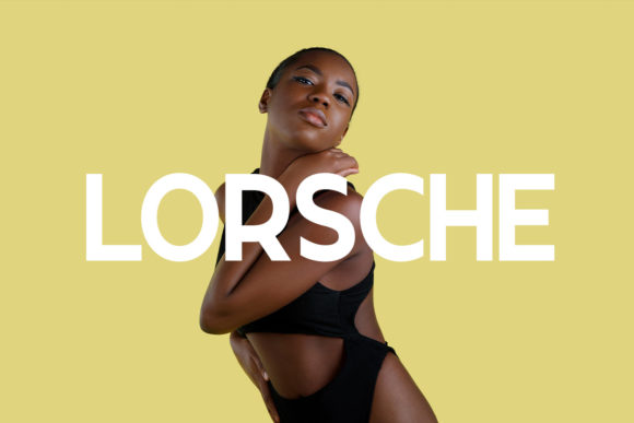 Lorsche: A Display Font That Breathes With Your Content