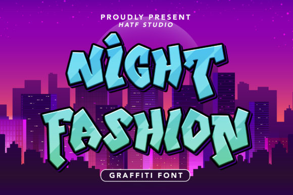 Night Fashion: A Bold Display Font That Elevates Real Small Business Branding