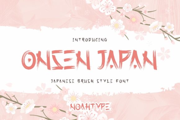 Onsen Japan: A Display Font That Brings Quiet Confidence to Your Brand