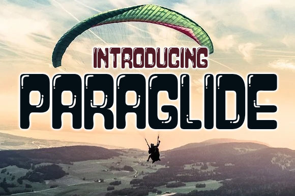 Paraglide: A Playful Display Font That Lifts Digital Headlines