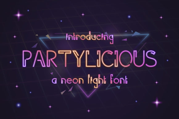 Partilicious: A Display Font That Feels Like a Fresh Breeze