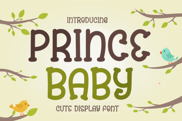 Prince Baby: A Playful Yet Polished Display Font