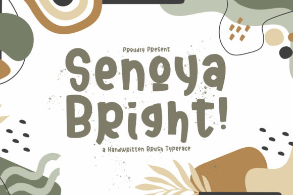 Senoya Bright: A Display Font That Makes Kids’ Campaigns Instantly Shine