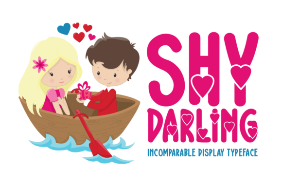 Shy Darling: A Romantic Display Font for Real Small Businesses