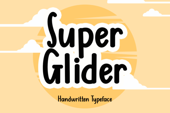 Super Glider: A Playful Display Font for Editorial Charm