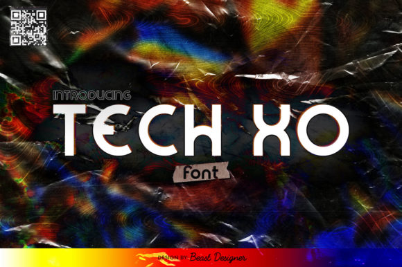 Tech XO: A Display Font That Launches Your Message Into Orbit