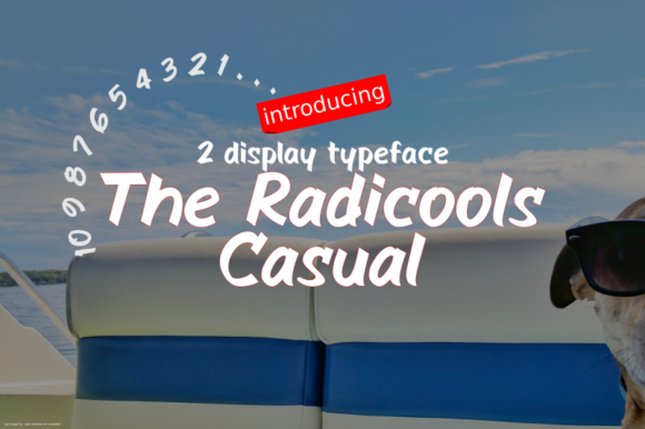 The Radicools Casual: A Display Font That Cuts Through the Feed