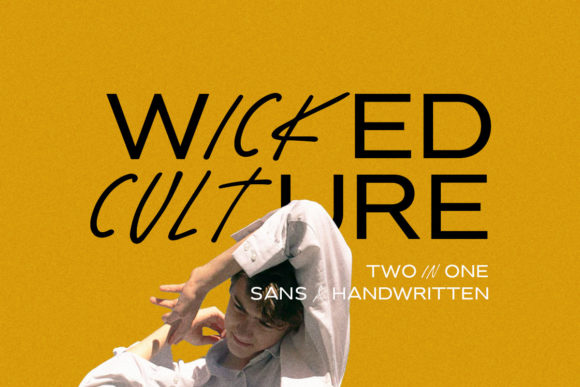 Wicked Culture: A Bold Display Font for Digital Branding