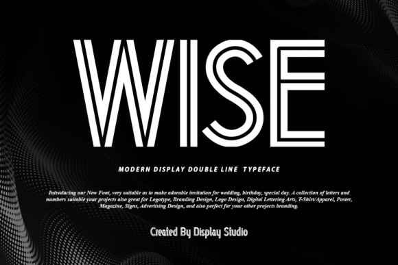 Wise: A Display Font for Thoughtful Editorial Design